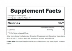 REDCON1 L-CARNITINE FATBURNER 443ML - Afbeelding 2