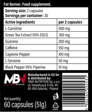 MBN FATBURNER - Afbeelding 2