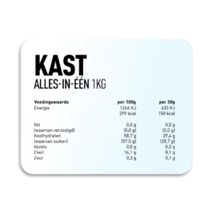 KOSSO NUTRITION KAST FORMULE (ALLES-IN-ÉÉN) - Afbeelding 2
