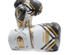 Enfusion X JOYA Boxing Gloves White/Gold - Laces