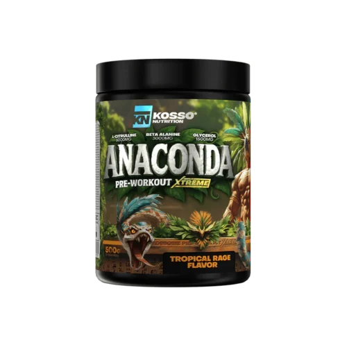 Kosso Nutrition Anaconda Extreme Pre-Workout Tropical Rage 500 g