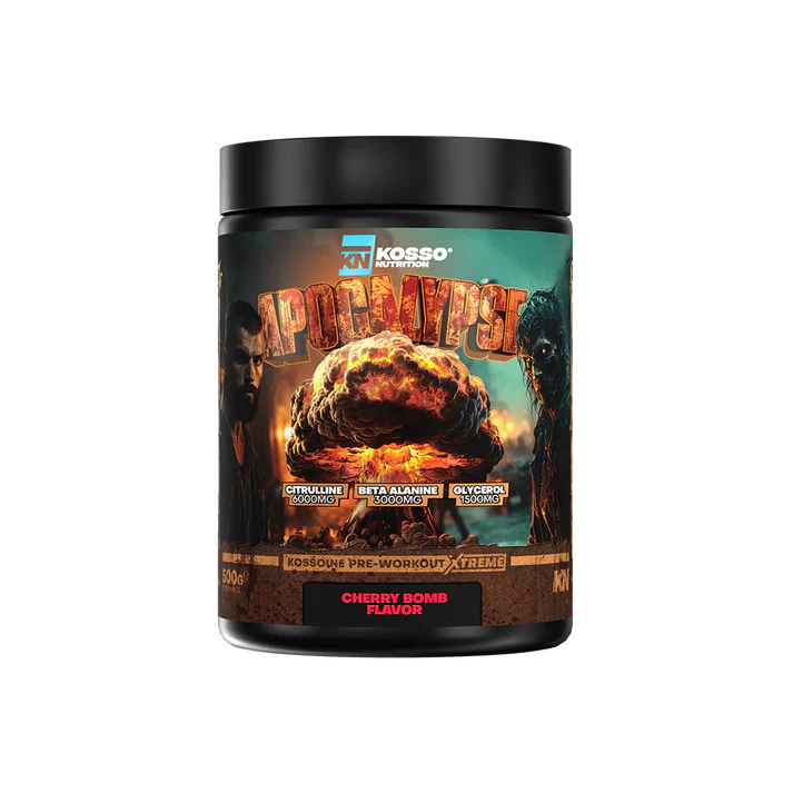 Kosso Nutrition Apocalypse Extreme Pre-Workout Cherry Bomb 500 g