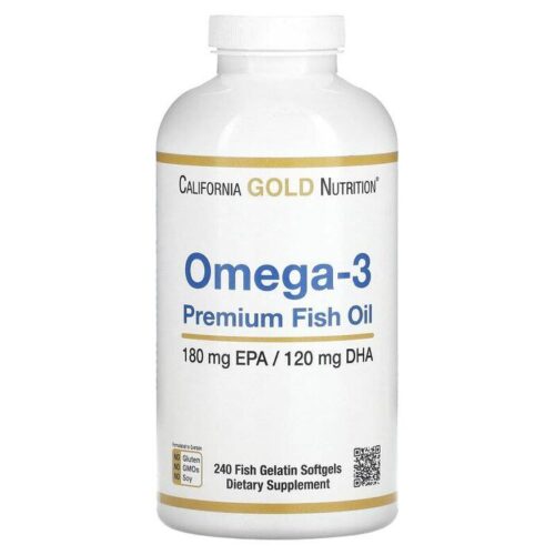 Omega-3 Premium Fish Oil (240 softgels)