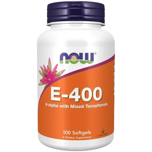 Vitamine E 400IU Mixed Tocopherols with Selenium (100 softgels)