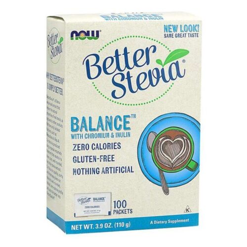 Better Stevia® Balance with Chromium & Inulin (100 Packets)
