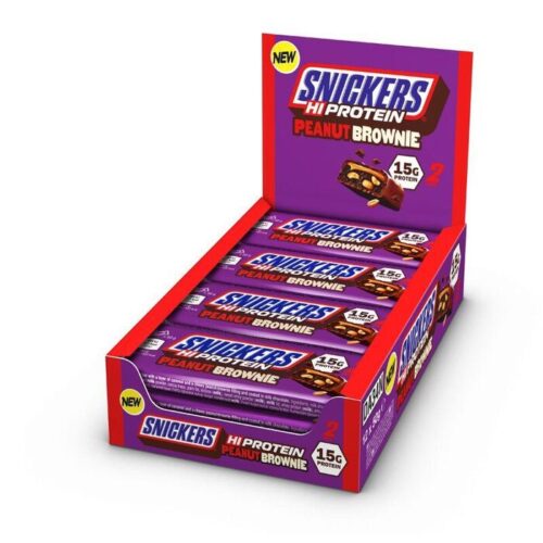 Snickers High Protein Bar Peanut Brownie (12x50g)