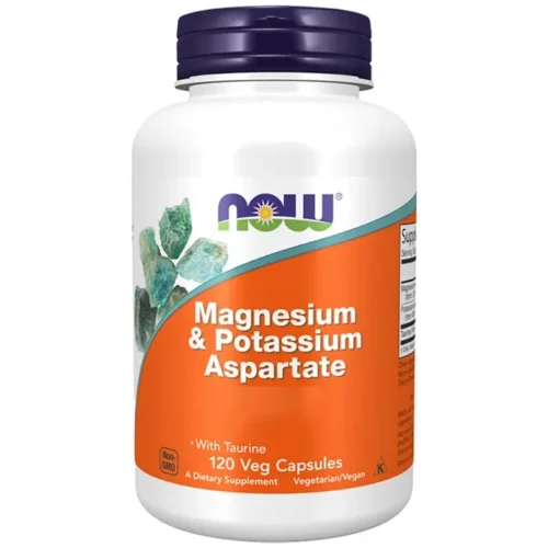 Magnesium & Potassium Aspartate with Taurine (120 Vcaps)
