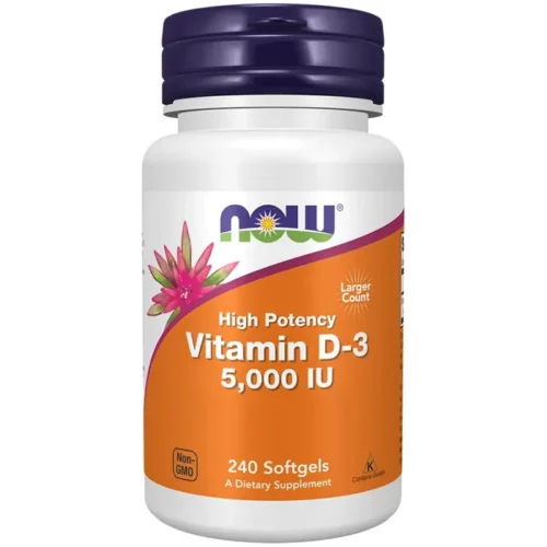 Vitamin D3 5000IU (240 softgels)