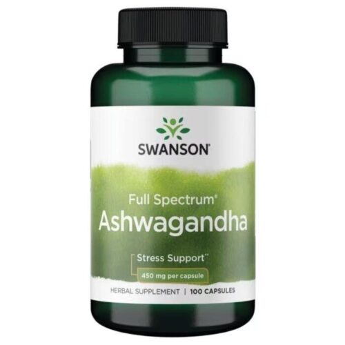 Full Spectrum Ashwagandha 450mg (100 Caps)