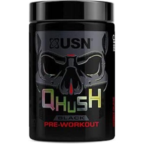 QHUSH Black Pre Workout (20 servings)
