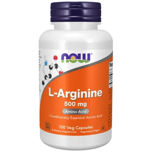 L-Arginine 500 mg (100 Veg Caps)