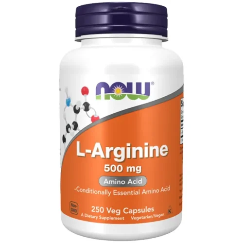 L-Arginine 500 mg (250 Veg Caps)