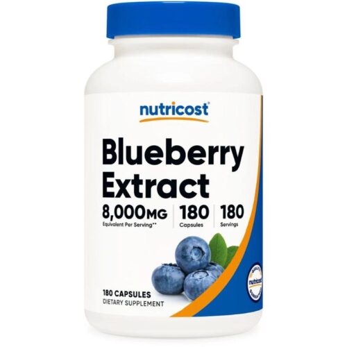 Blueberry Extract 160mg (180 Caps)