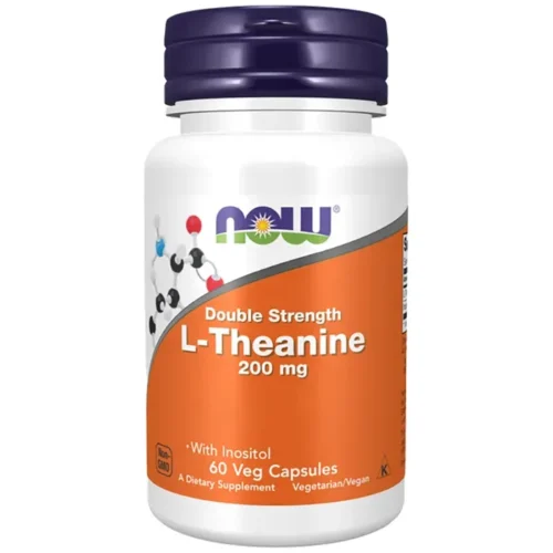 L-Theanine, Double Strength 200mg (60 Vcap)