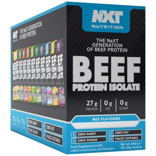 BEEF Protein Isolate Zakjes (20x30gram)
