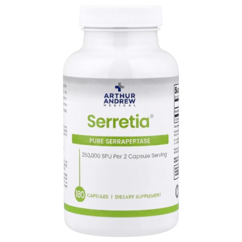 Serretia® – Serrapeptase 250.000 SPU – 180 capsules