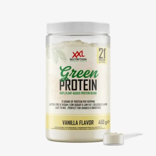 XXL Nutrition plantaardige eiwitblend zonder allergenen zoals Green Protein