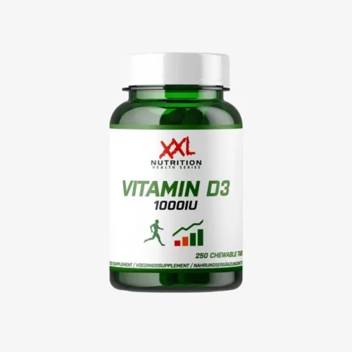 XXL Nutrition Vitamine D3 - 1000 IU - 250 kauwtabletten