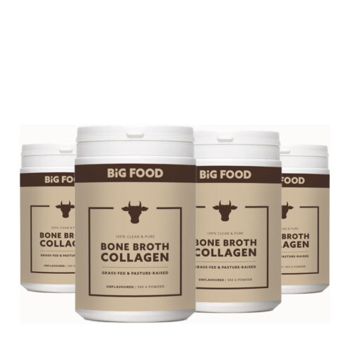 Bone Broth Collageen Poeder Classic – 4×300 g – 3+1 Gratis