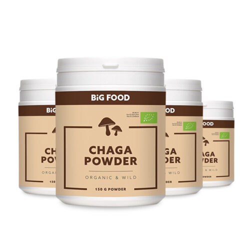 Chaga Poeder Bio & Wild – 150 g – 3+1 Gratis Aanbieding