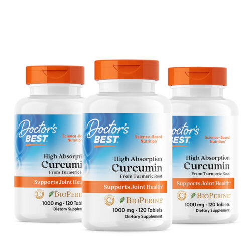 High Absorption Curcumin 1000 mg – 3×120 tabletten – Aanbieding