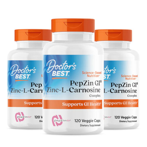 PepZin GI® Zink L-Carnosine – 3×120 capsules – Aanbieding