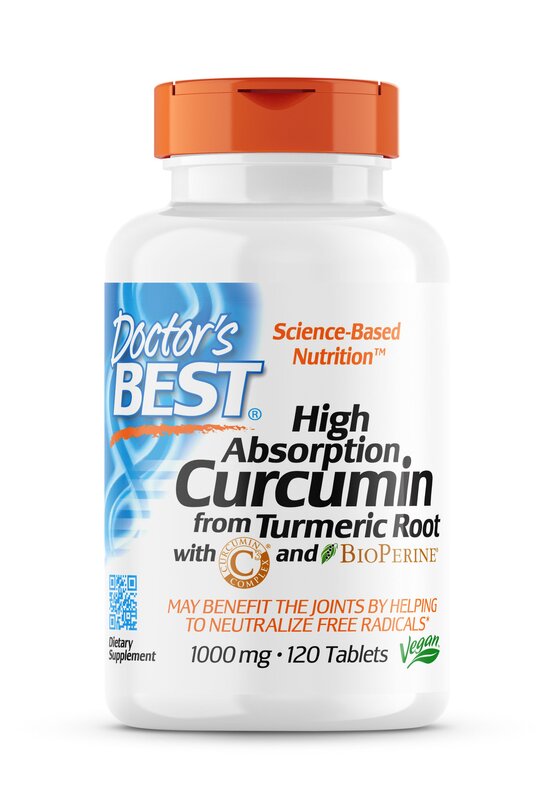 High Absorption Curcumin 1000 mg – 120 tabletten - Afbeelding 2