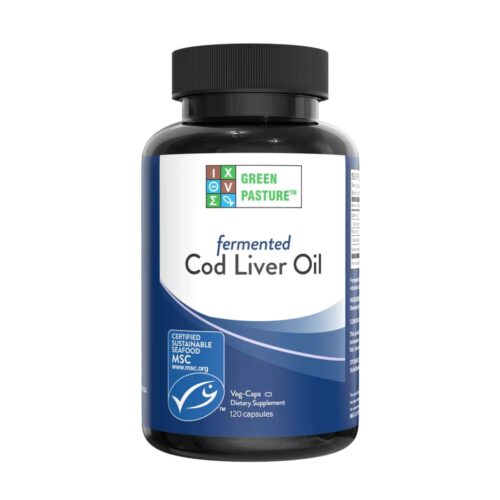 Fermented Cod Liver Oil (Levertraan) – 120 capsules