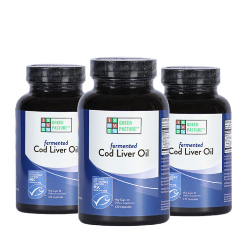 Fermented Cod Liver Oil (Levertraan) – 3×120 capsules – Aanbieding