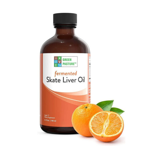 Fermented Skate Liver Oil (Rogleverolie) – Sinaasappel – 180 ml