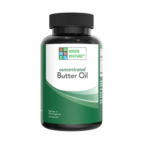 Green Pasture Concentrated Butter Oil (Boterolie) – 120 capsules
