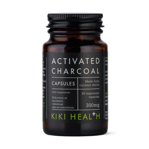 Actieve Kool – Kokosnootschalen – 50 Capsules