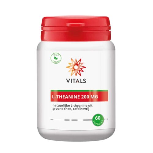 L-Theanine 200 mg – uit groene thee – 60 caps