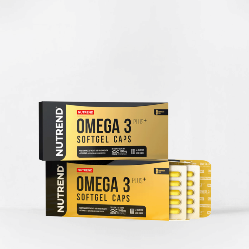 Nutrend Omega 3 Plus Softgel Caps – 120 softgels