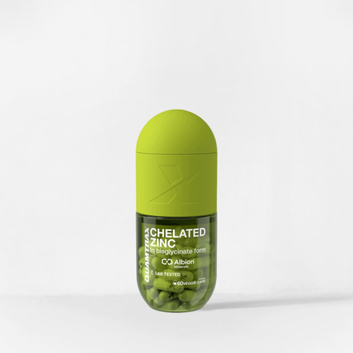Quamtrax Chelated Zinc Bisglycinate – 60 caps