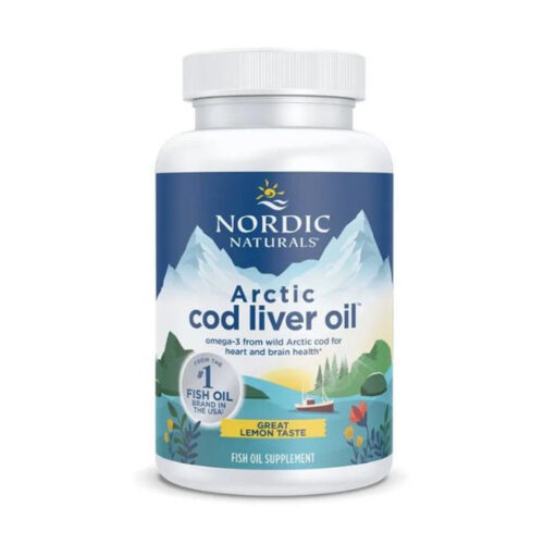 Arctic Cod Liver Oil Citroen 750mg - 180 softgels