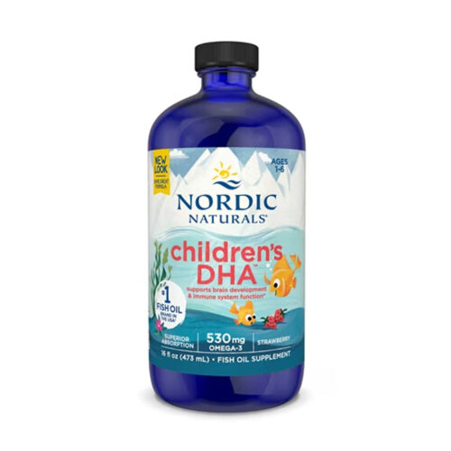 Children's DHA Strawberry - Kinderen DHA Aardbei - 473ml