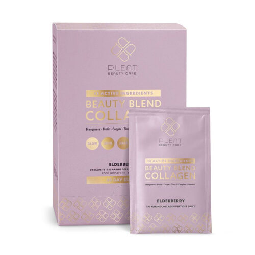Beauty Blend Collageen Poeder – Elderberry – 30 sachets