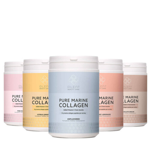 Pure Marine Collageen Poeder – Alle Smaken – 5×300 g – 4+1 Gratis Aanbieding