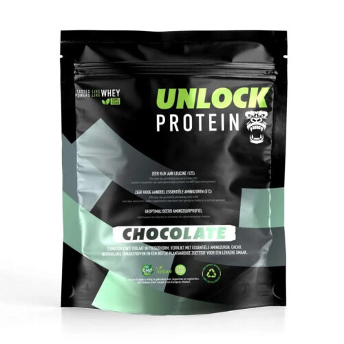 Unlock Protein Chocolate — Vegan Eiwitpoeder Tuinboon — 800 g
