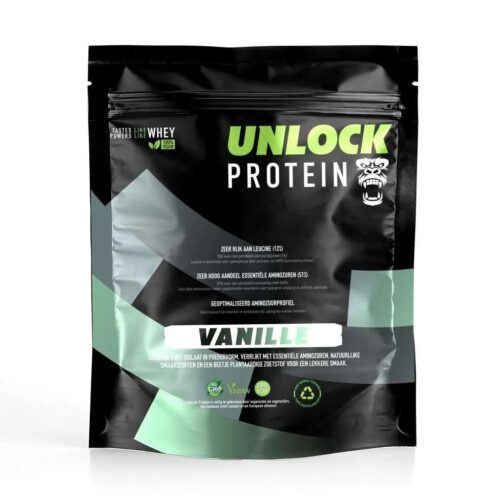 Unlock Protein Vanille — Vegan Eiwitpoeder Tuinboon — 800 g