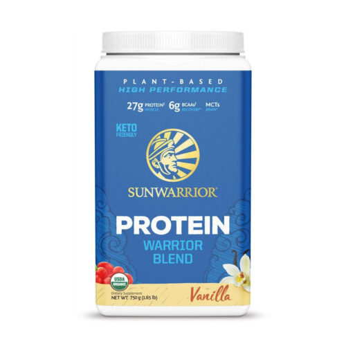 Warrior Blend – Vanille – Bio Vegan Eiwitpoeder – 750 g