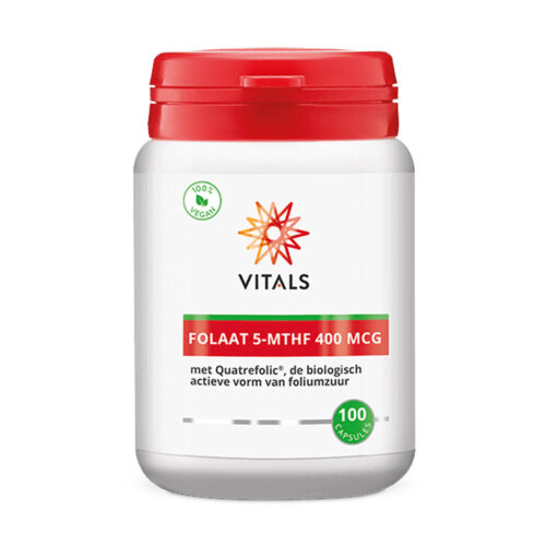 Folaat 5-MTHF 400 mcg – 100 caps