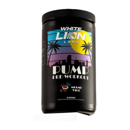 White Lion Labs PUMP Miami Vice – stimulantvrije pre-workout, 30 doseringen