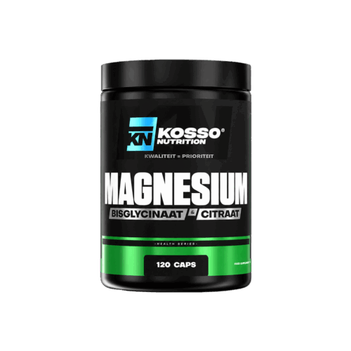 Kosso Nutrition Magnesium Pro (Bisglycinaat & Citraat) 120 capsules