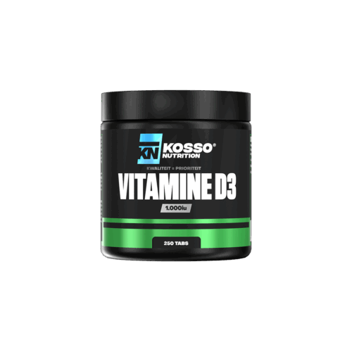Kosso Nutrition Vitamine D3 1000 IU 250 kauwtabletten