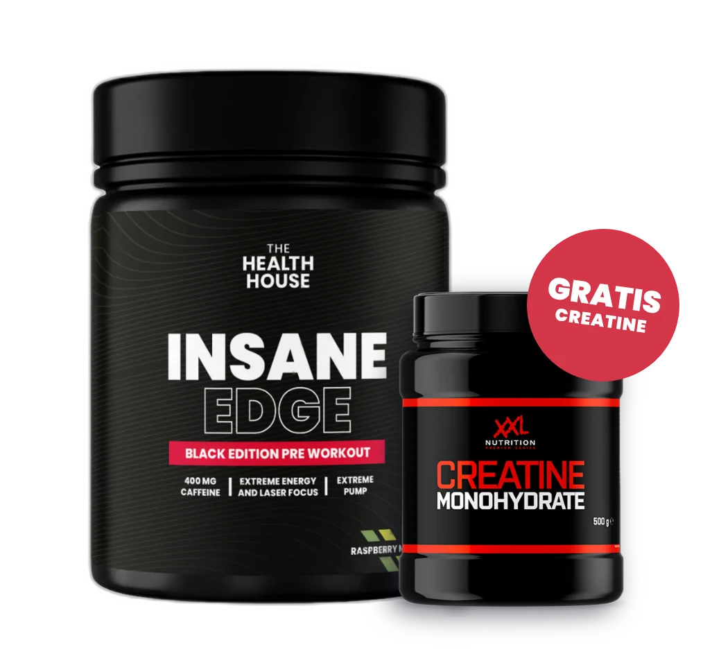 Insane Edge met gratis XXL Nutrition Creatine Monohydrate 500 g