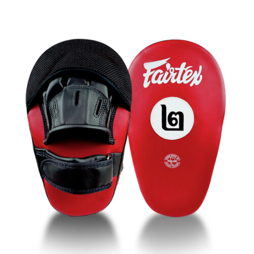 Fairtex FMV12 focus mitts rood/zwart
