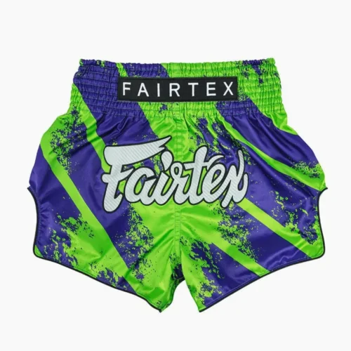 Fairtex BS1928 Street King Muay Thai shorts groen