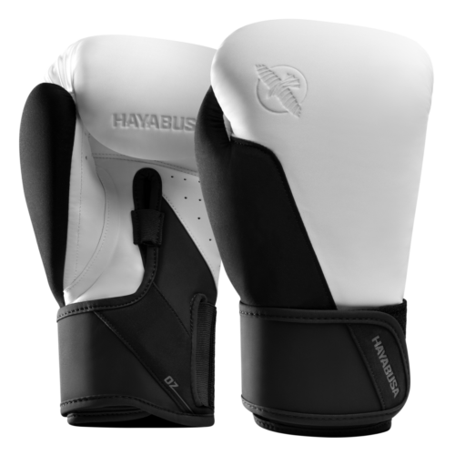 Hayabusa T360 bokshandschoenen wit/zwart